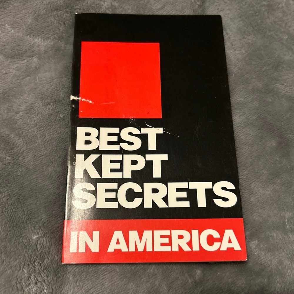 📚BOOK SALE 5 for $20📚 Best Kept Secrets In America by Boardroom Inc Booklet 1997